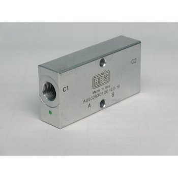 Клапан HBS A05025301.00 двойной обратный управляемый