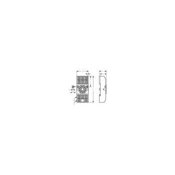 Колодка штекерного разъёма EHB 155U0933 Danfoss